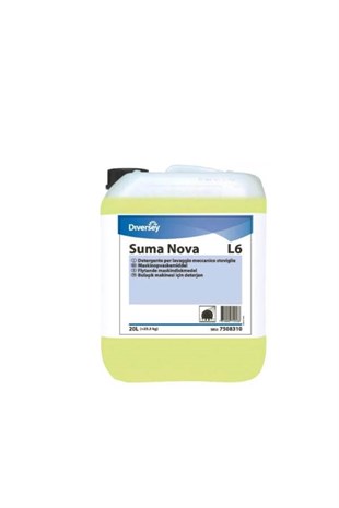 Suma Nova L6 20 Litre Sanayi Tipi Bulaşık DeterjanıSanayi Tipi Bulaşık Makinesi DeterjanlarıDiversey