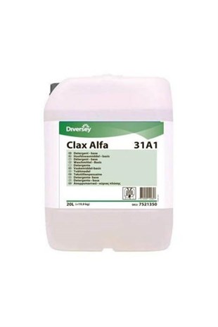Clax Alfa 31A1 20 Litre W1605Deterjan GüçlendiriciDiversey